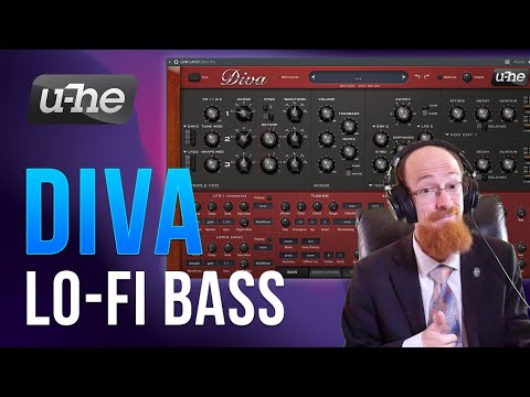 MMTV: u-he Diva - How to make Lofi Bass | Eric Burgess