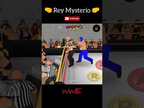 Rey Mysterio 619 👊 #shorts #wwe #reymysterio #fight #games #wrestling #raw #smackdown #undertaker
