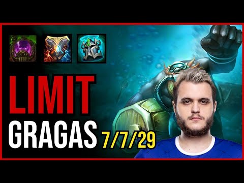 LIMIT - GRAGAS vs RELL Support - EUW Challenger - Patch 11.3