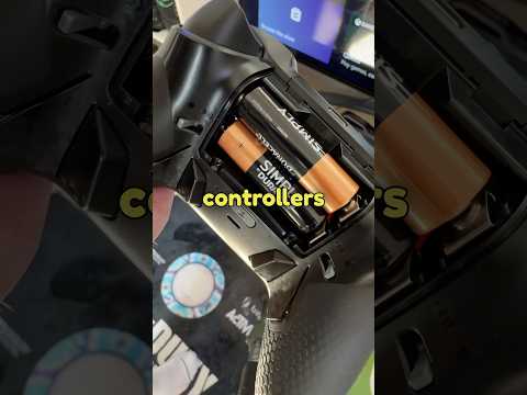 I actually love batteries in Xbox controllers