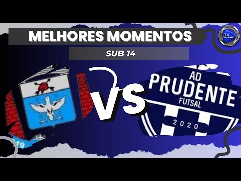 AD SUZANO X AD PRUDENTE SUB 14 AO VIVO MELHORES MOMENTOS TV FALANDO FPFS