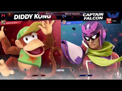 Lagspike 22 - Winners Quarters - wAh (Cloud) vs Lights (Diddy Kong)