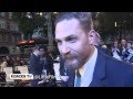 Tom Hardy Introduces Dog To Reporter At London Premiere Of 'Legend' | Forces TV