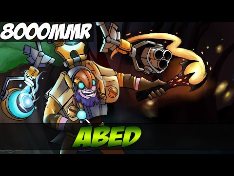 Abed 8000 MMR Plays Tinker vol 1 - Dota 2