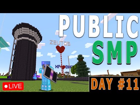 Playing Minecraft In Public Smp | RoadMap 0 To 500 Subs | Xp Bhaii