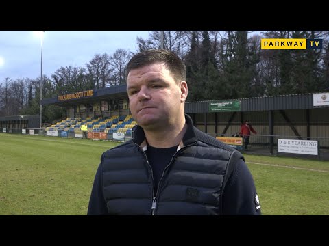 Lee Hobbs Post Match Interview vs Poole Town