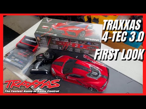 New Traxxas 4-Tec 3.0 Corvette Stingray! - Unboxing/First Run
