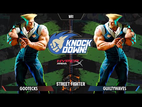 Knockdown #80 | HyperX Arena Las Vegas, NV | Gootecks (Guile) vs Guiltywaves (Guile/Juri) - WR1