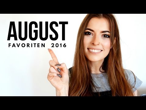 AUGUST FAVORITEN 2016 – DEUTSCH