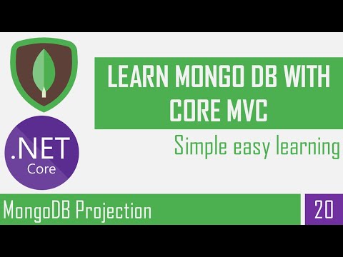 How to use MongoDB Projection | What is Projection in MongoDB | CRUD Operation | Asp Net Core