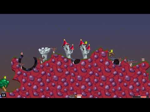 Mytrel vs Parrotwise, Match 2, Worms Armageddon Community Tournament #1, Semi Finals