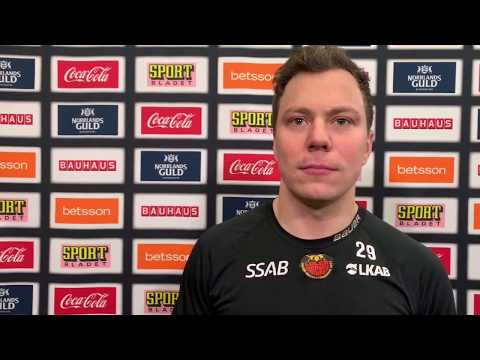 Erik Gustafsson inför kvällens bortamatch mot Växjö