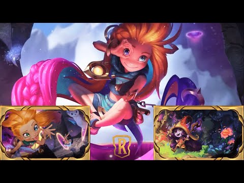Zoe, o Aspecto do Crepúsculo | Interações: "Aurelion Sol" - "Diana" - "Lulu" - "Nocturne"...