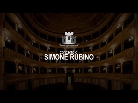 4° Pietrarossa Academy and Music Festival - Simone Rubino
