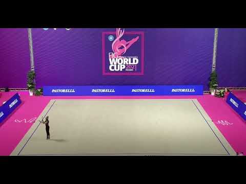 Viktoriia Onopriienko Clubs AA 24,550 - World Cup Pesaro 2021