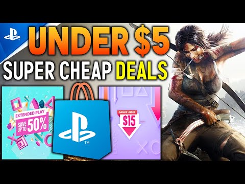 12 AMAZING PSN Game Deals UNDER $5 NOW! SUPER CHEAP PS4 Games! PSN Extended Play + Under $15 Sale