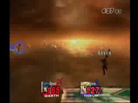 SSBB - Tsuna(TL) vs. Ravenlord(Marth) 1