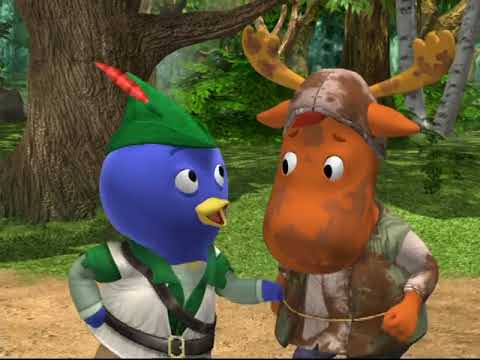 The Backyardigans Robin Hood the Clean (2009 DVD)