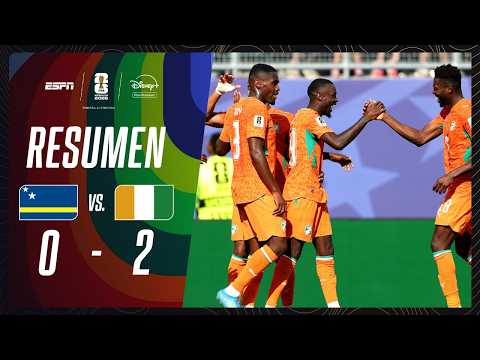 Resumen Curazao vs Costa de Marfil