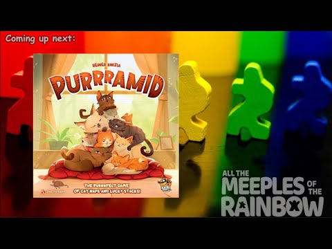 All the Games with Steph: Purrramid - Teach & Playthrough