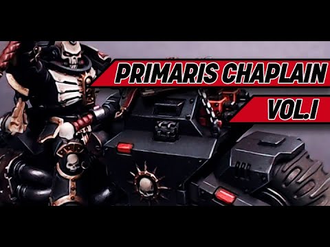Painting Black | 40k Chaplain on Bike VOL.I