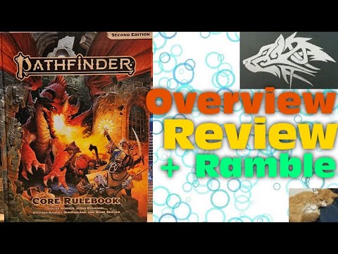 🐲 Overview & Review of the Pathfinder 2nd edition core rulebook from Paizo publishing TTRPG TRPG RPG