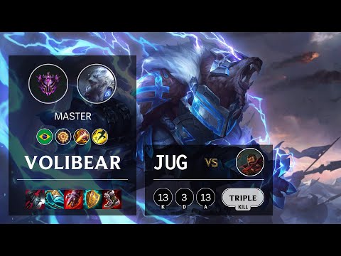 Volibear Jungle vs Graves - BR Master Patch 11.1