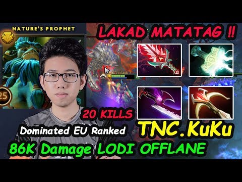 TNC KuKu - [Nature Prophet] Lodi OFFLANE Lakad Matatag Dominated EU Ranked Dota 2 7.22