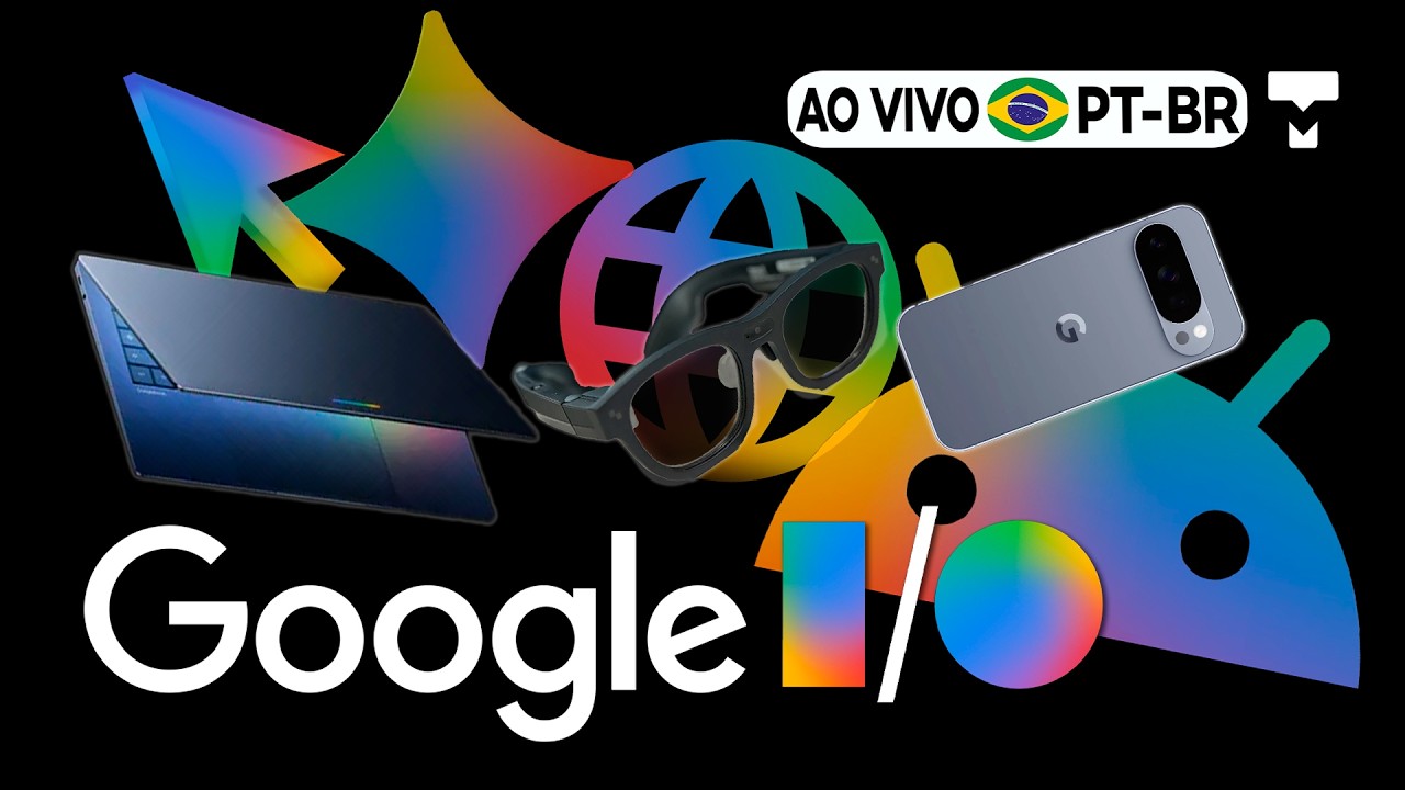 Evento da Google AO VIVO - PT-BR Tradução simultânea - Google I/O 2026
