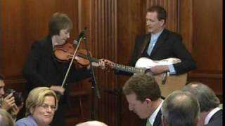 Liz Carroll and John Doyle performing for President Obama - St. Patrick's Day 2009