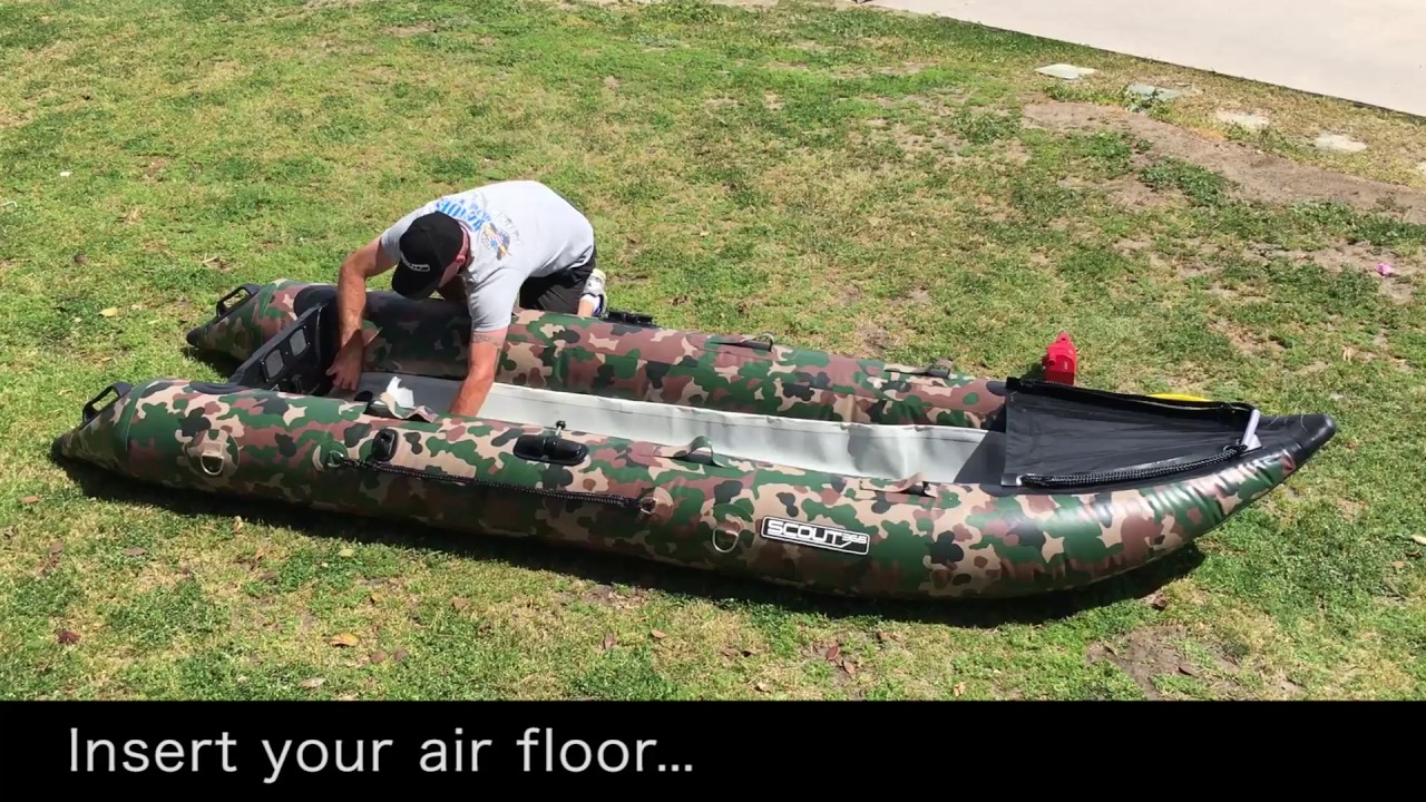 Scout365 Portable Inflatable Boat // Red video thumbnail