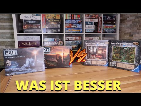 Versus: Exit Puzzle - Kosmos oder Ravensburger Version?