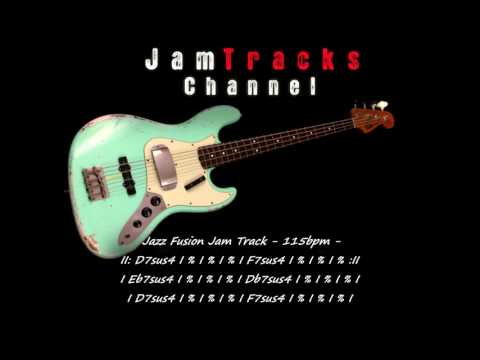Funk Fusion / Modal Bass Backing Track