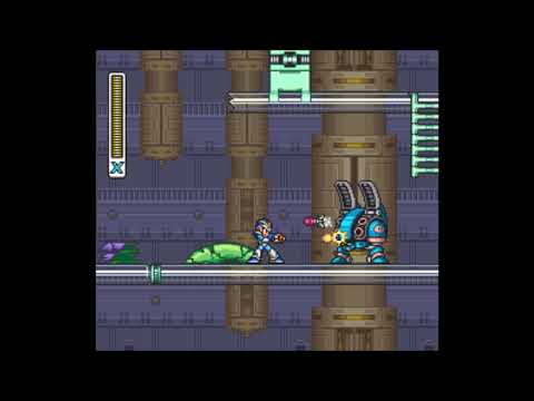 Mega Man X - Spark Mandrill Sub Tank Location
