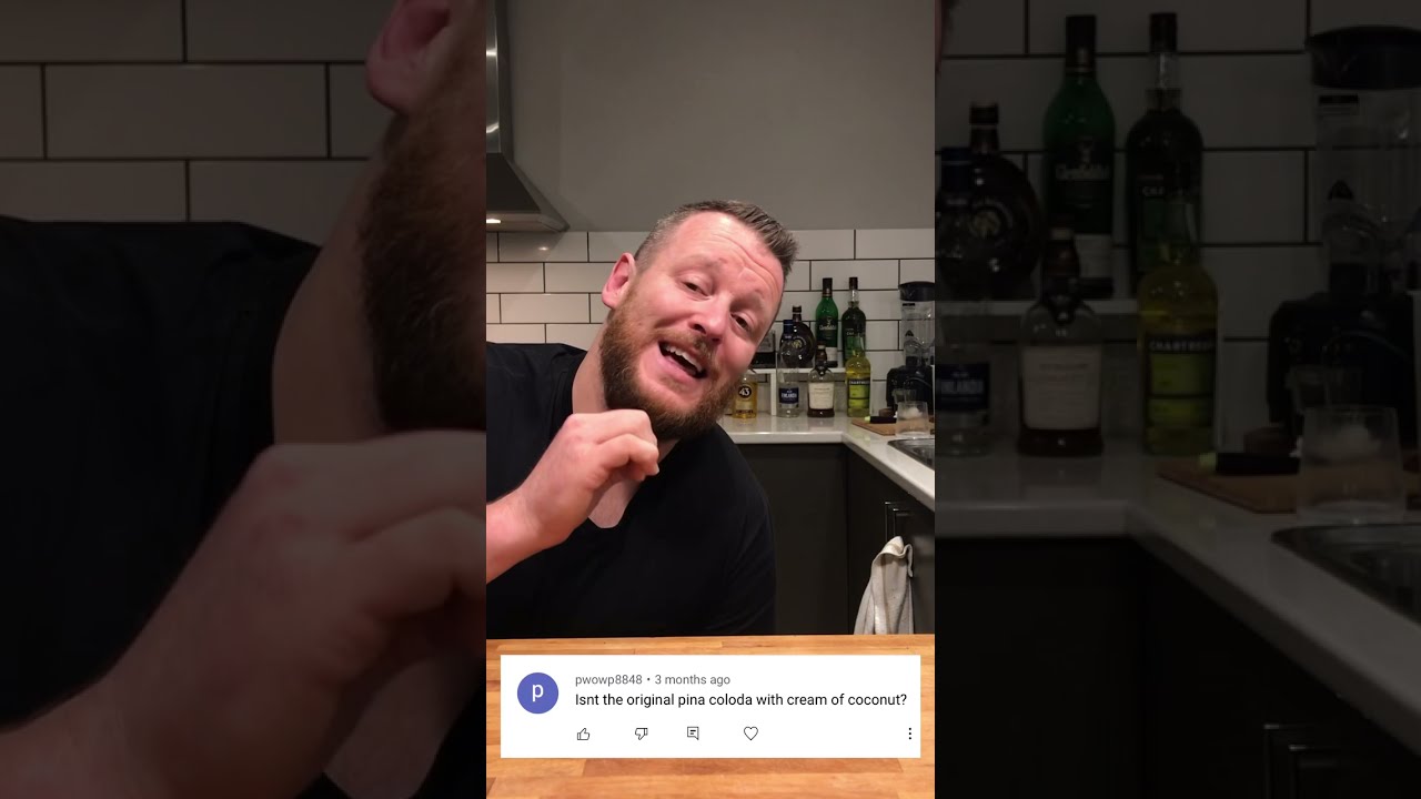 Coconut Cream or Cream of Coconut The Piña Colada #shorts