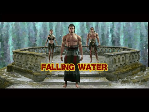 Falling Water   Home of the Gods by Rainer Struck - soko fantasy