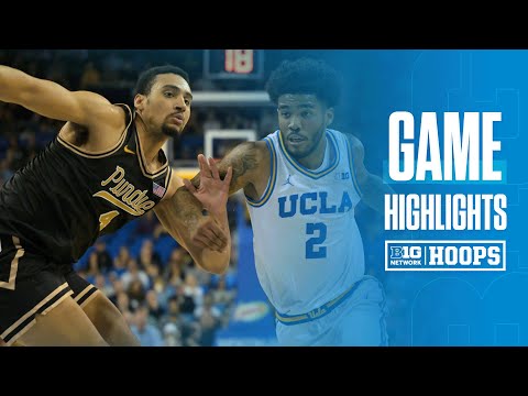 Purdue vs. UCLA | HIGHLIGHTS | Big Ten Men's Basketball | 01/20/26