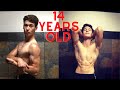 Chest/Back Workout With 14-Year-Old Bodybuilder Caden C