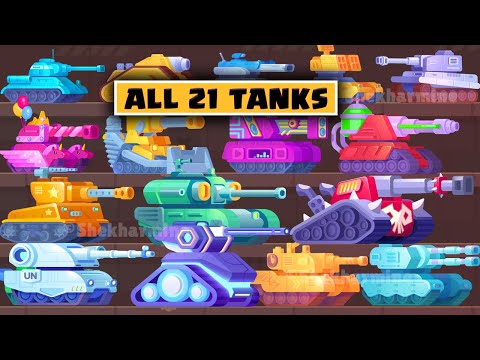 Tank Stars All 21 Tanks Unlocked and Max Level | 2025 July Update