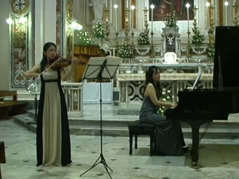 CMP 2009 : Yuko Ueno/ Manami Ogata- Johannes Brahms Sonata op.78 n. 1 II movimento
