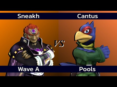 Warehouse War III P+ Wave A Pools Sneakh (Ganon) vs Cantus (Falco)