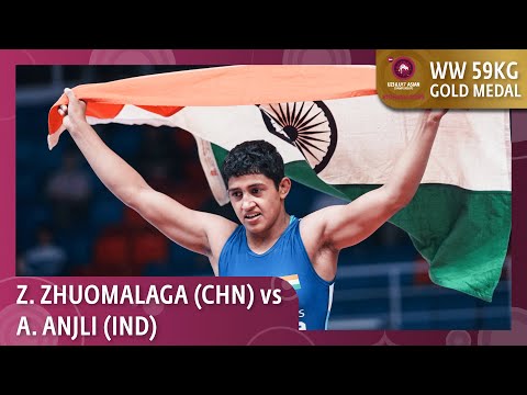 Round 5 • WW 59Kg • Zhuomalaga ZHUOMALAGA (CHN) vs. Anjli ANJLI (IND)
