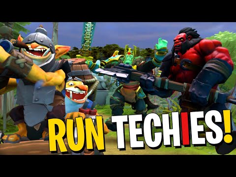 Uh Oh....They're Focusing Techies - DotA 2