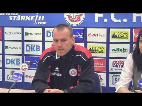 Mitschnitt der Pressekonferenz nach dem Spiel FC Hansa II - St. Pauli II