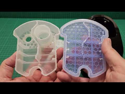 Braun 9 series shaver self-cleaning cartridge | how it works | disassemble look inside