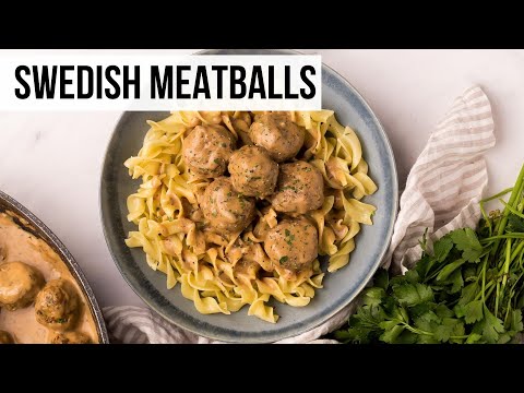 Easy Swedish Meatballs! | The Recipe Rebel