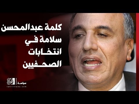 كلمة عبدالمحسن سلامة في انتخابات الصحفيين