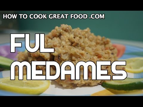 How to make easy Ful - Ful Medames Recipe - Arabic Fava Beans - فول مدمس - Mudammasa - Fava Beans