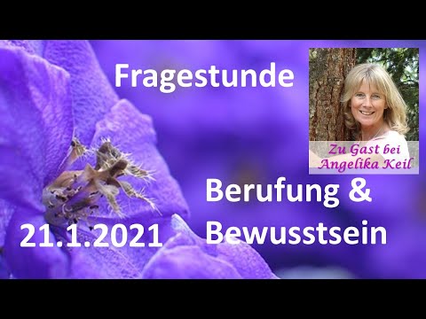 Fragestunde Berufung & Bewusstsein 21.1.2021