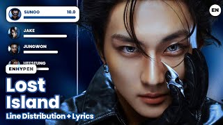 Download lagu ENHYPEN (엔하이픈) - 'Lost Island' | Line Distribution   Lyrics mp3